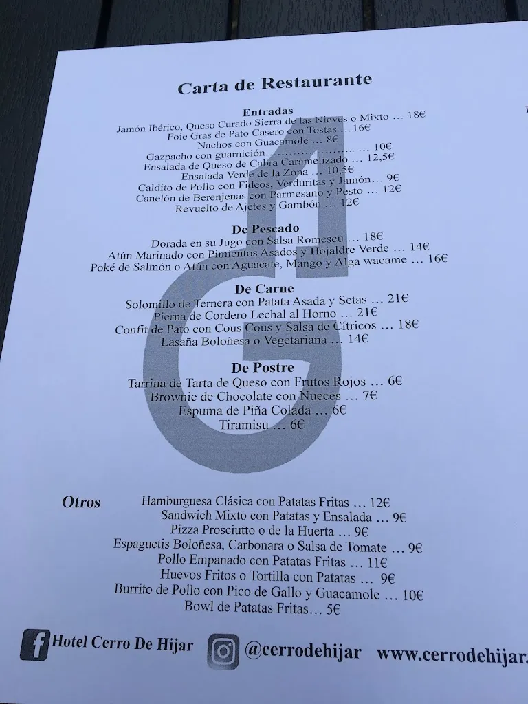 Menu_Hotel Cerro De Hijar_Alozaina_image_4