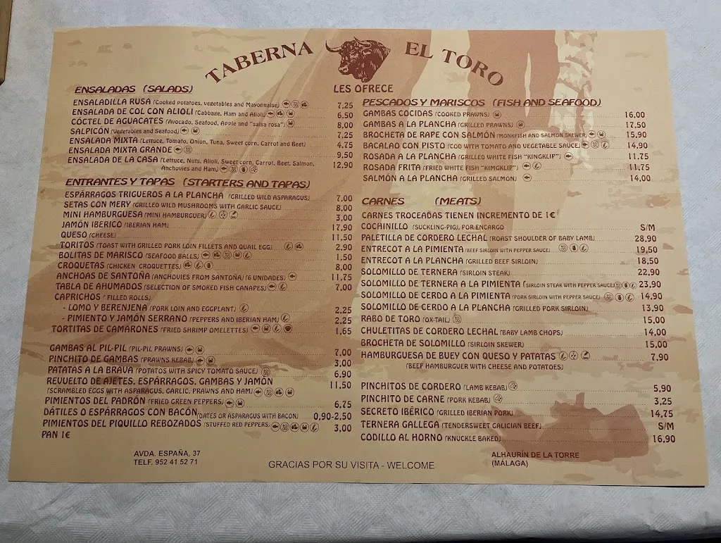 Menu_Taberna El Toro_Alhaurín de la Torre_image_2