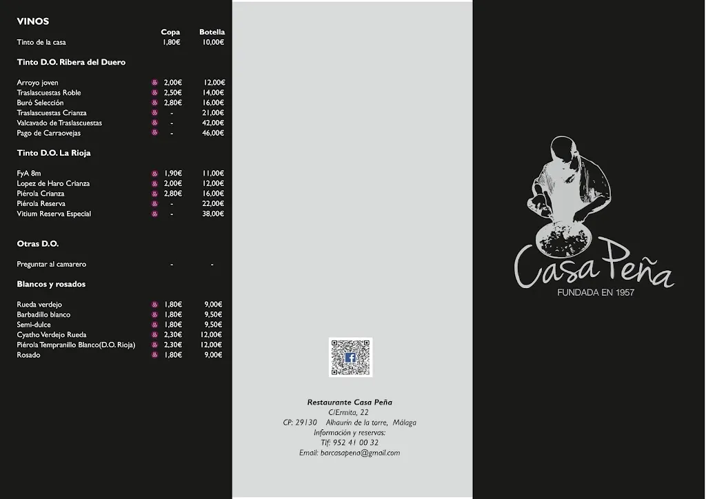 Menu_Casa Peña_Alhaurín de la Torre_image_2