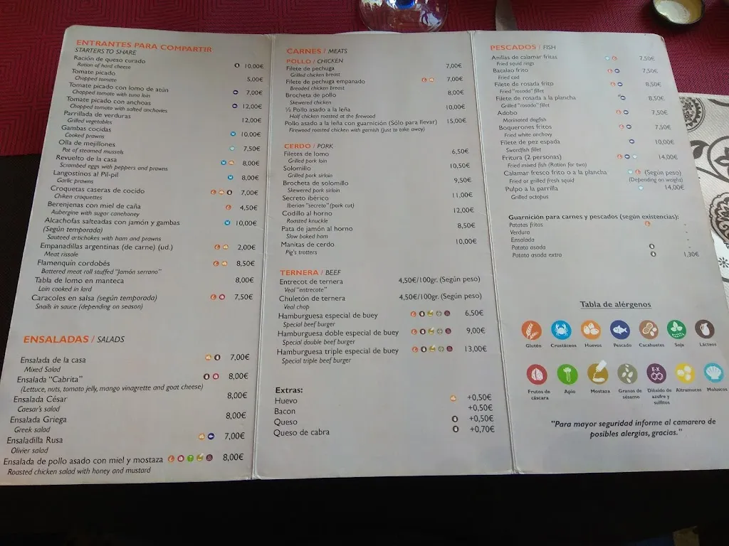 Menu_Casa Peña_Alhaurín de la Torre_image_4