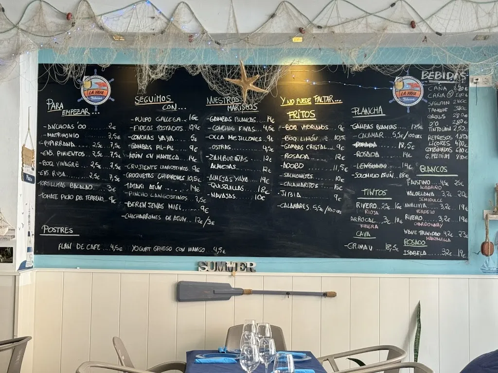 Menu_Taberna LA YAYA_Alhaurín de la Torre_image_1