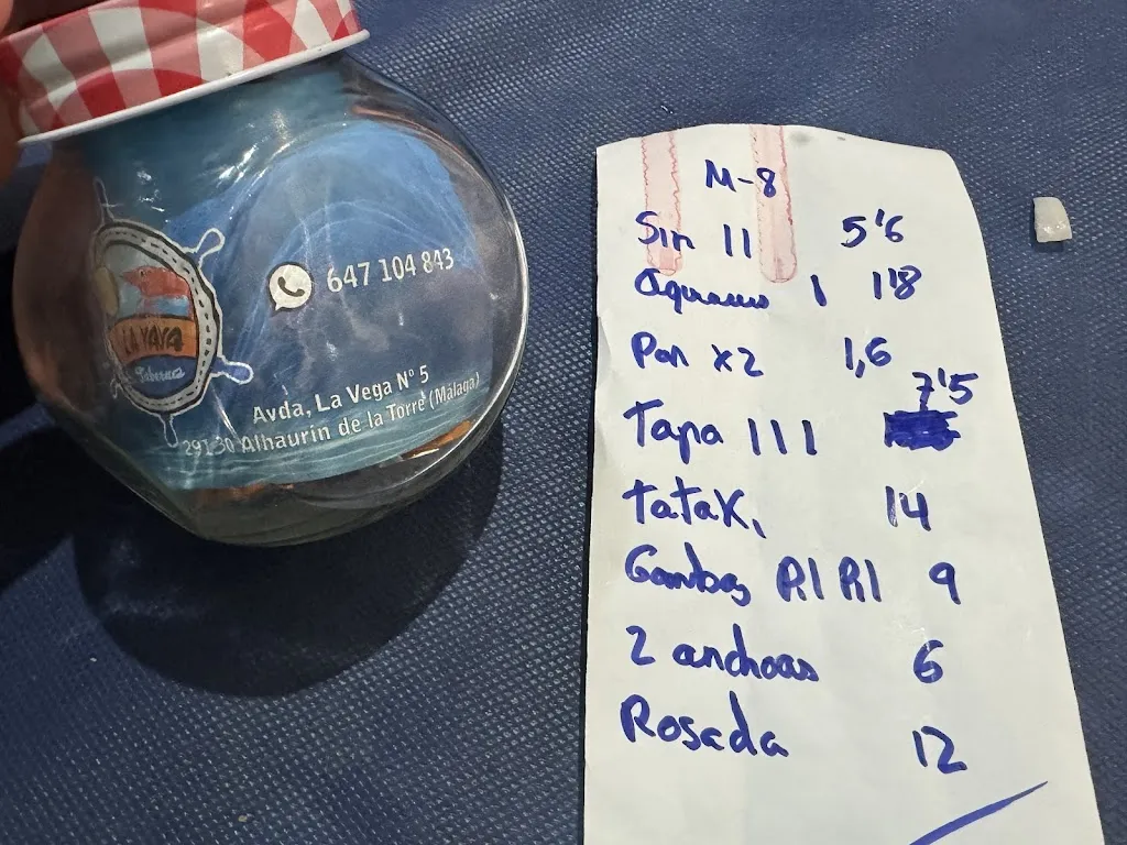 Dan Yaremych_Taberna LA YAYA_Alhaurín de la Torre_review