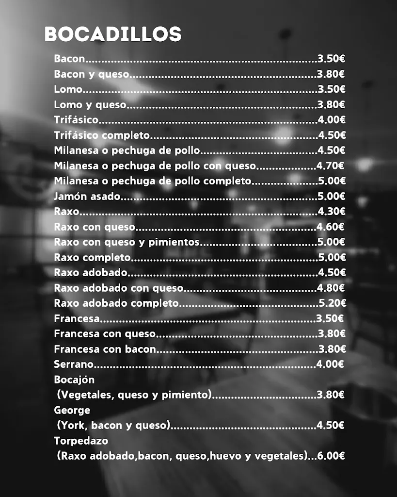 Menu_La Ofi Café Bar_Boiro_image_1