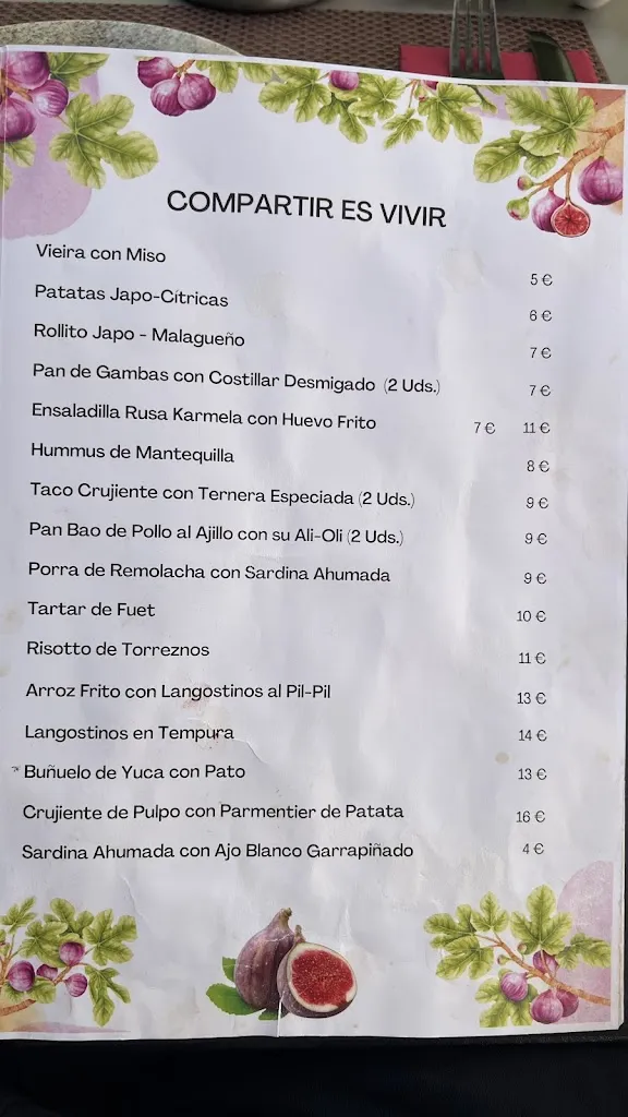 Menu_Karmela Restaurant_Alhaurín de la Torre_immagine_1