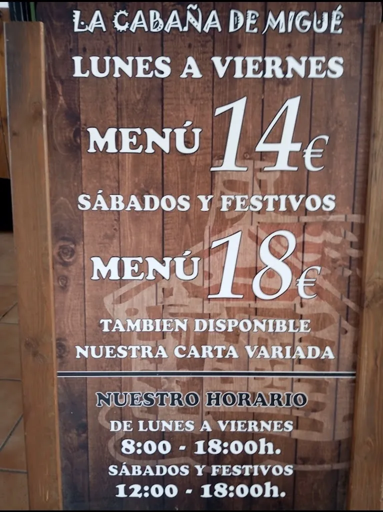 Menu_La Cabaña de Migué_Alhaurín de la Torre_image_2