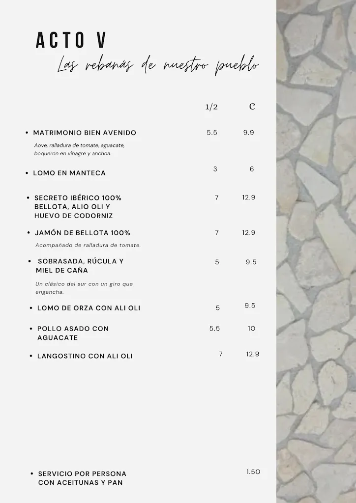 Menu_Taberna El Teatro_Alhaurín de la Torre_image_1