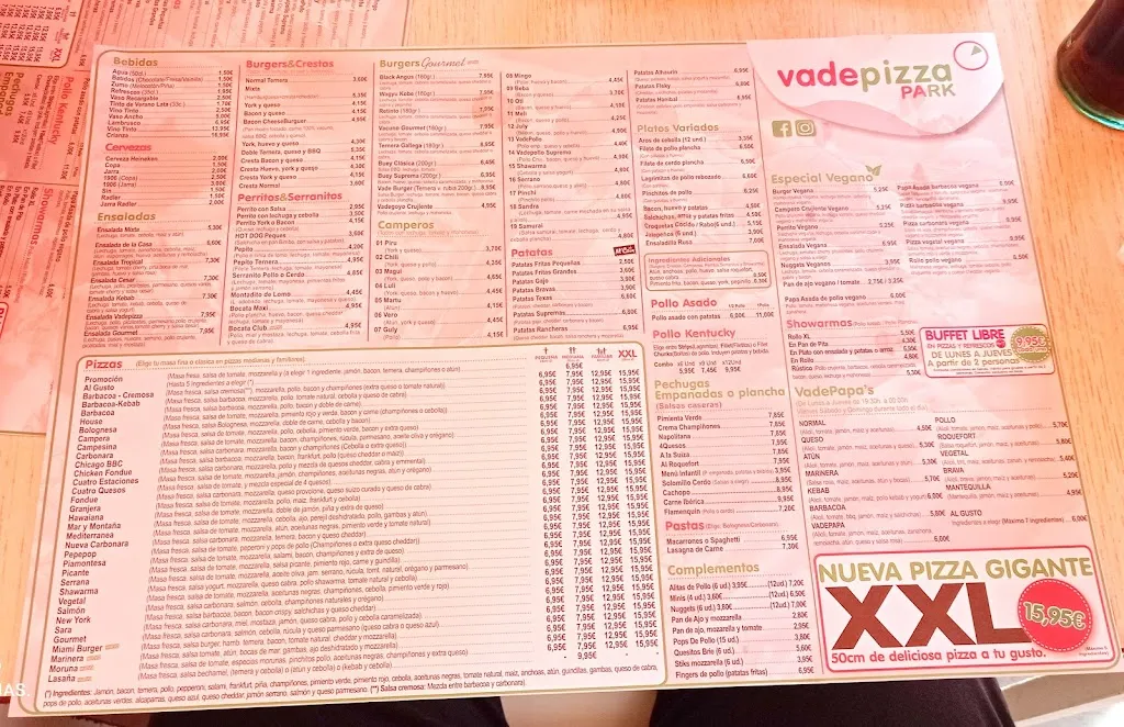 Menu_Vadepizza Park_Alhaurín de la Torre_image_2