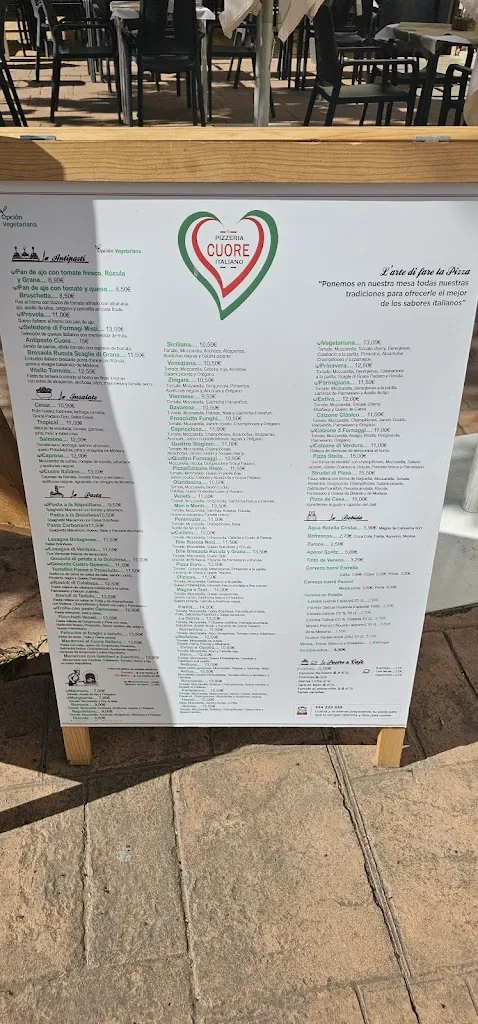 Menu_Pizzeria Cuore Italiano_Alhaurín de la Torre_image_1