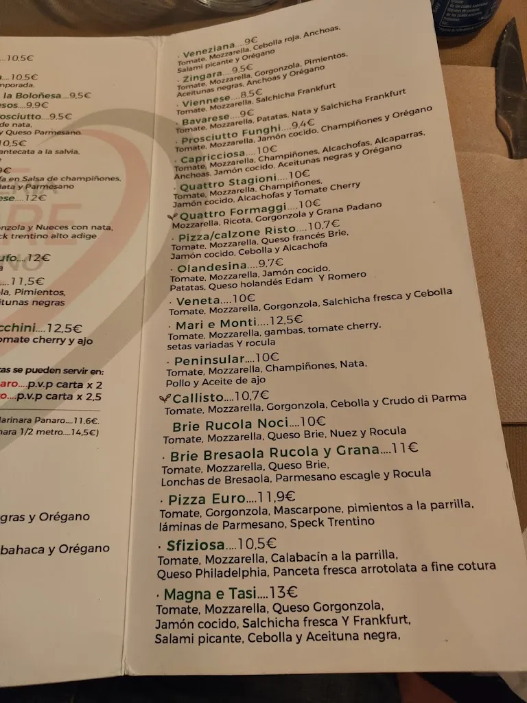 Menu_Pizzeria Cuore Italiano_Alhaurín de la Torre_image_2