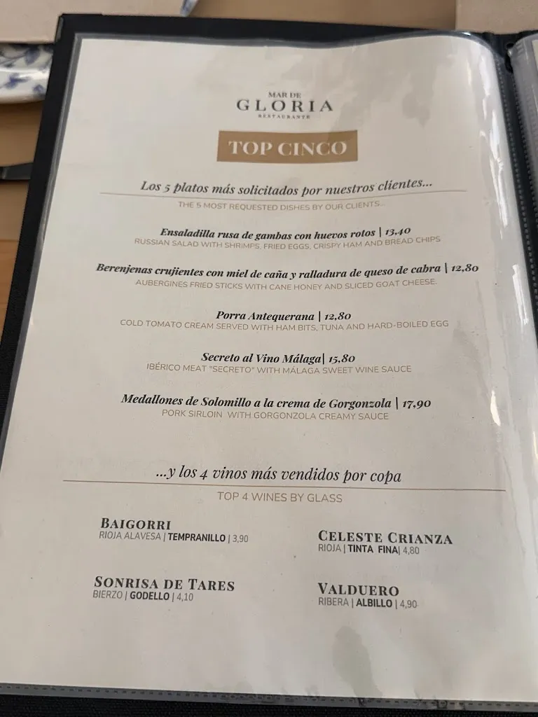 Menu_Mar de Gloria | Restaurante Antequera_Antequera_image_1