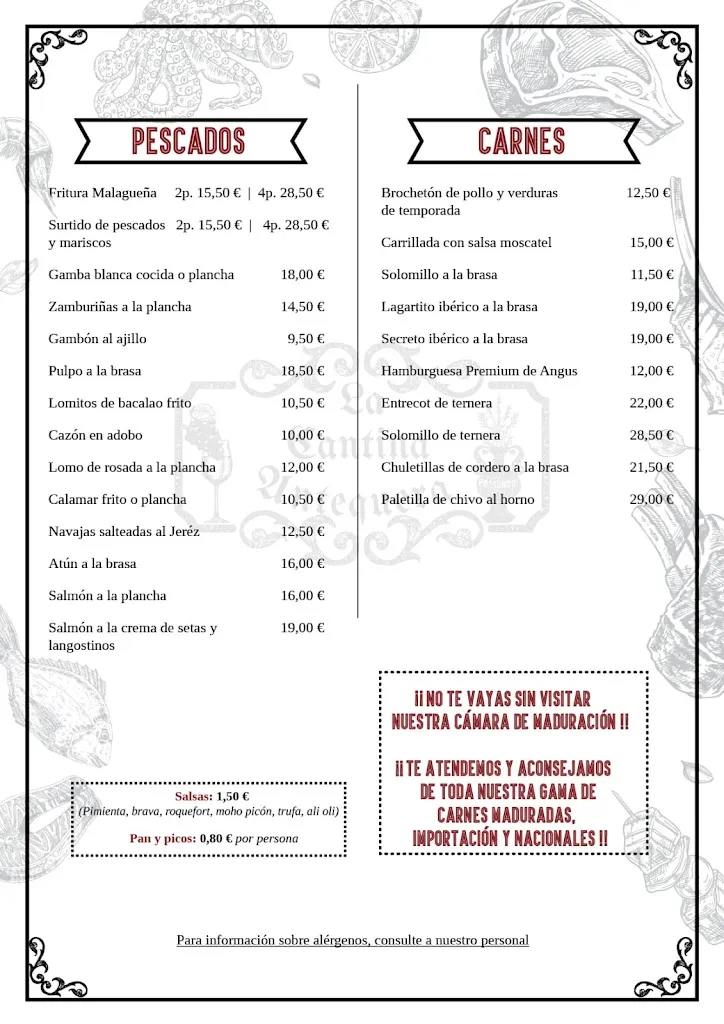 Menu_La Cantina Antequera_Antequera_image_2
