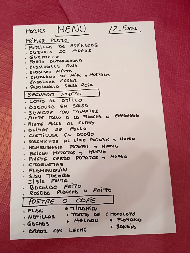 Menu_Bar Carrera_Antequera_image_1