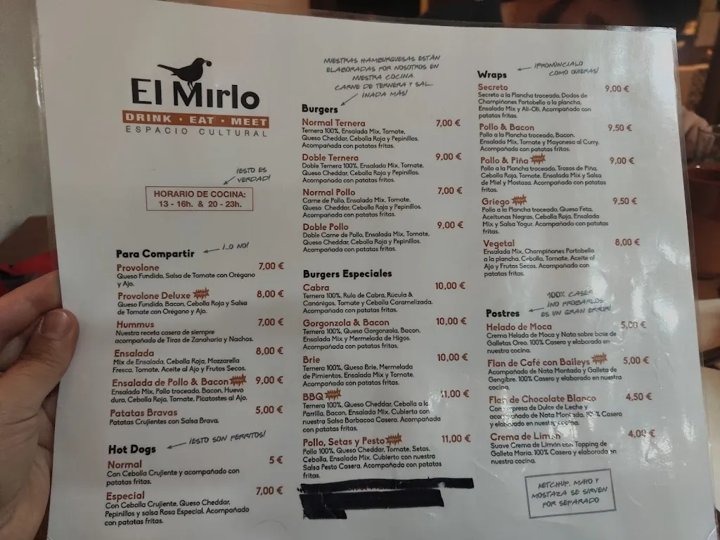 Menu_El Mirlo_Benadalid_image_1