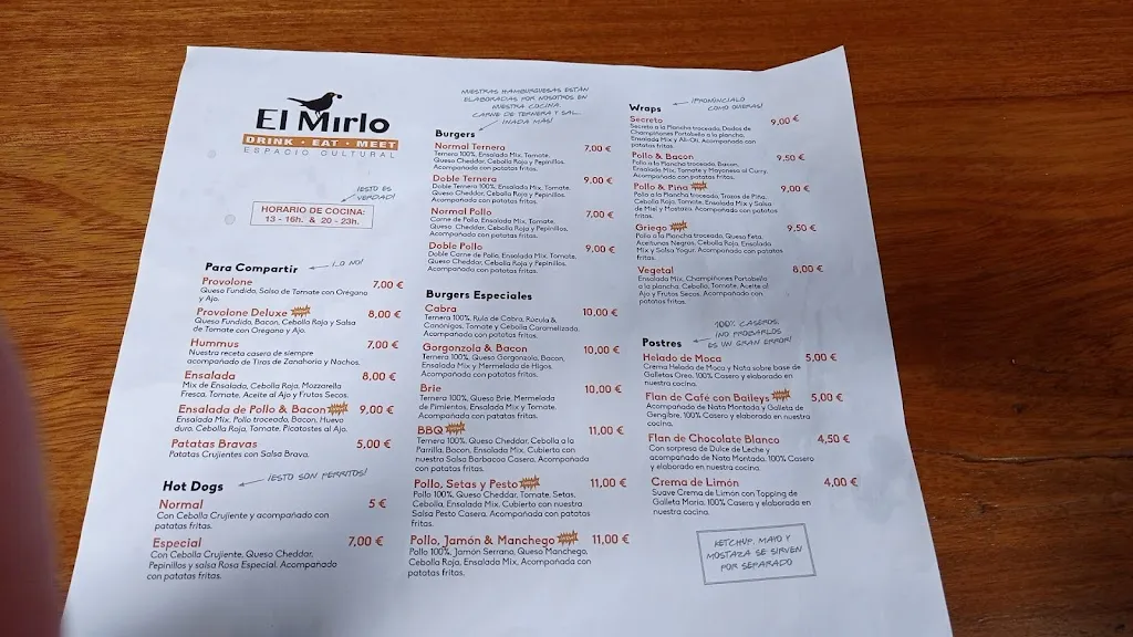 Menu_El Mirlo_Benadalid_image_2