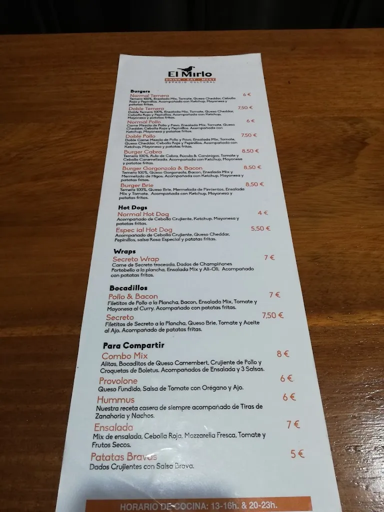 Menu_El Mirlo_Benadalid_image_4