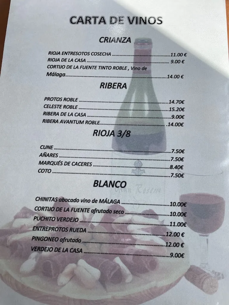 Menu_Restaurante Hostal El Cruce_Ardales_image_1