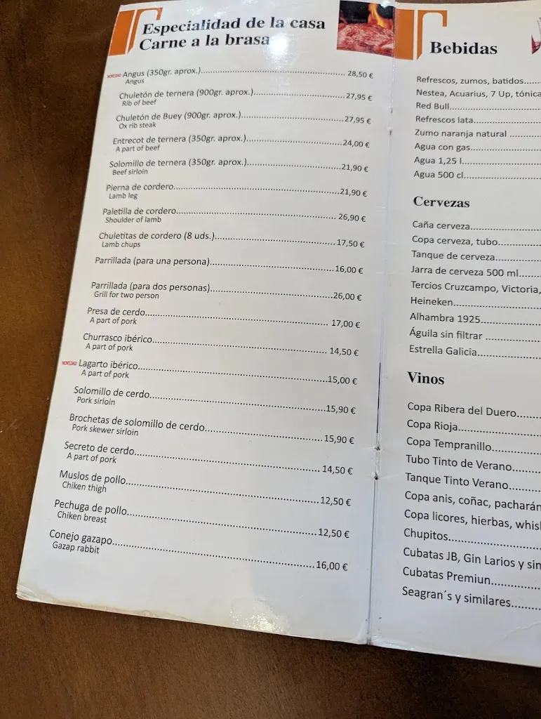 Menu_Meson el puente_Archidona_image_1