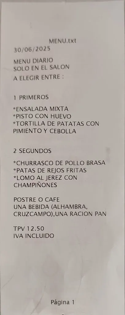 Menu_Meson el puente_Archidona_image_3