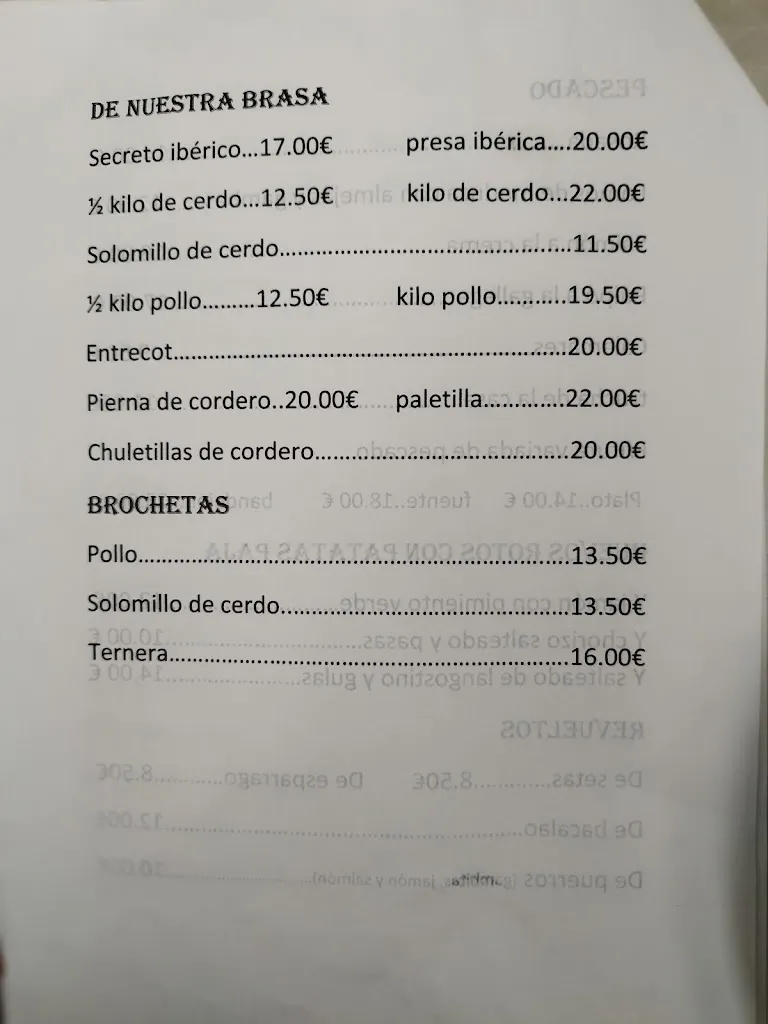 Menu_restaurante meson san isidro_Archidona_image_1