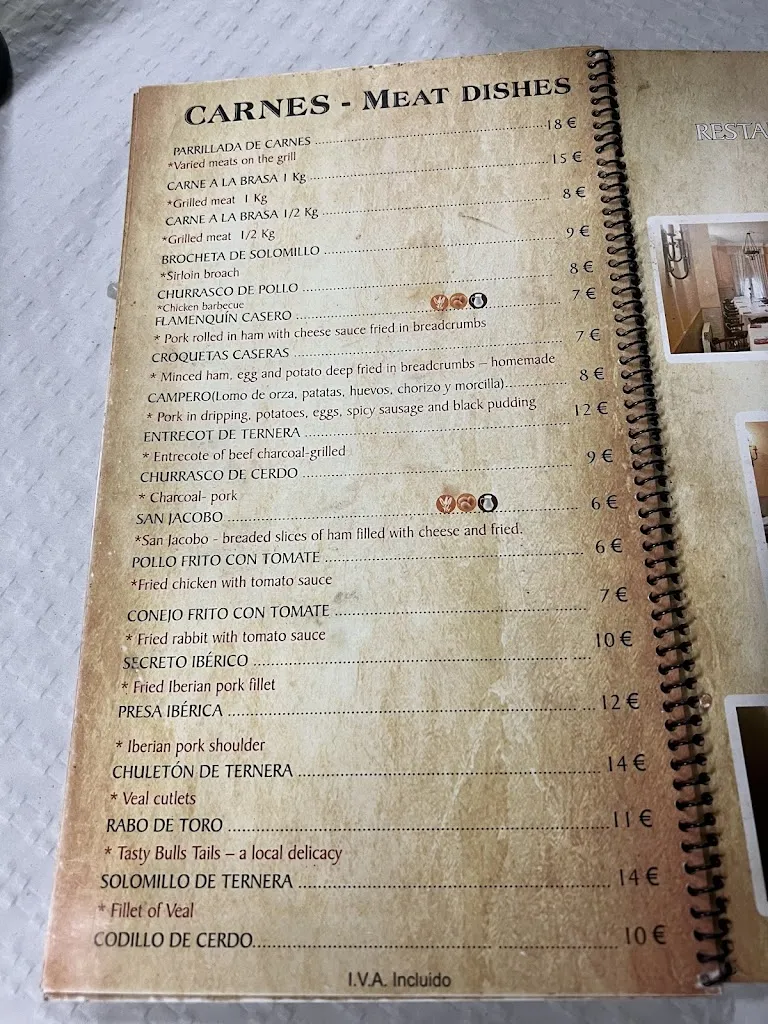 Menu_Hostal Restaurante Mejias_Archidona_immagine_2