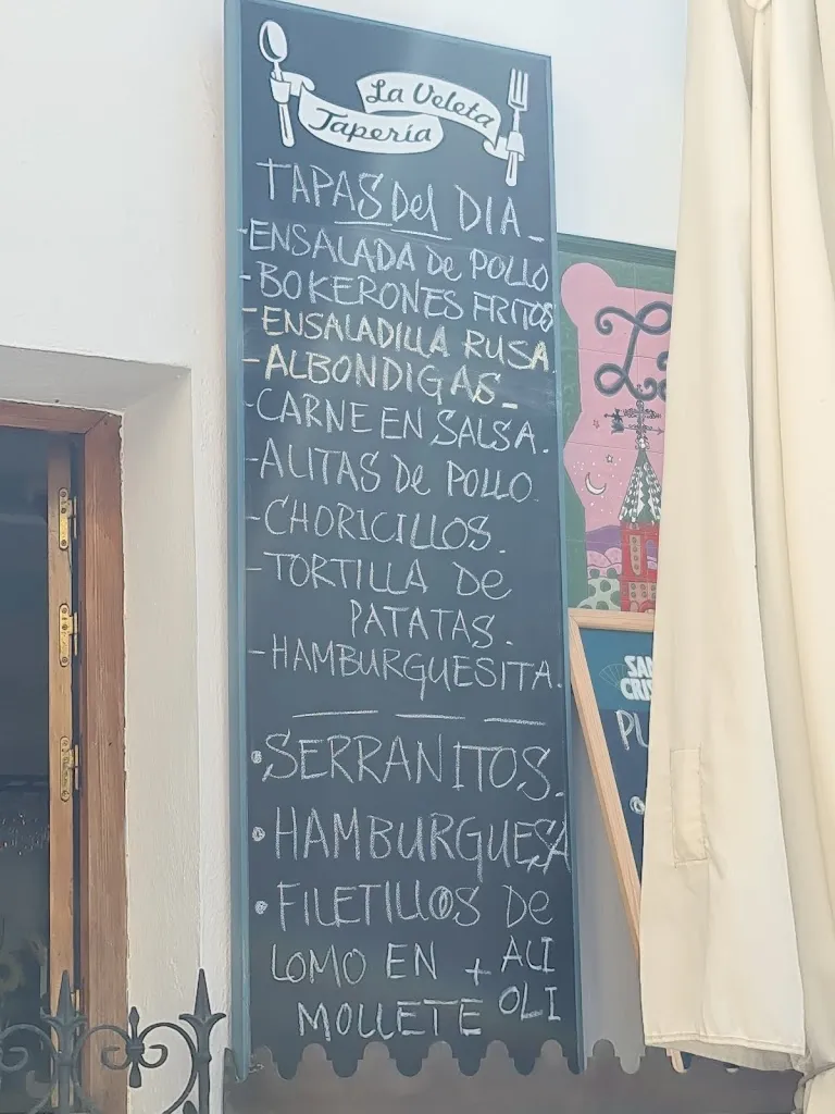 Menu_Bar La Veleta de las Monjas_Archidona_image_2