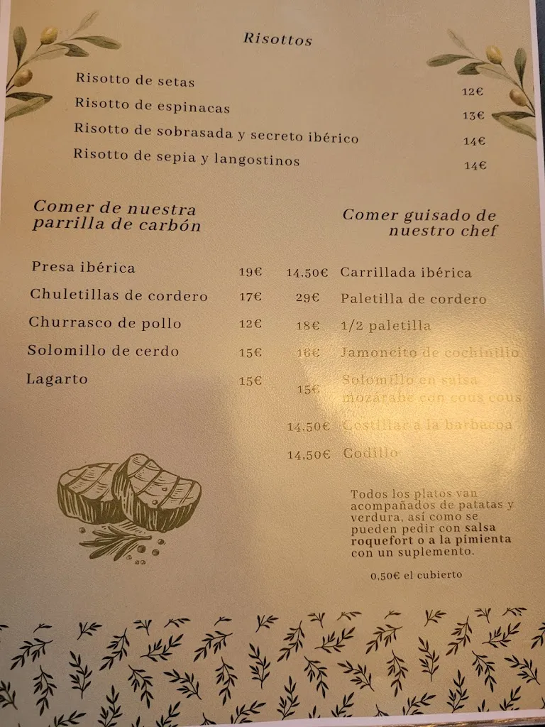 Menu_Hotel Escua_Archidona_image_2