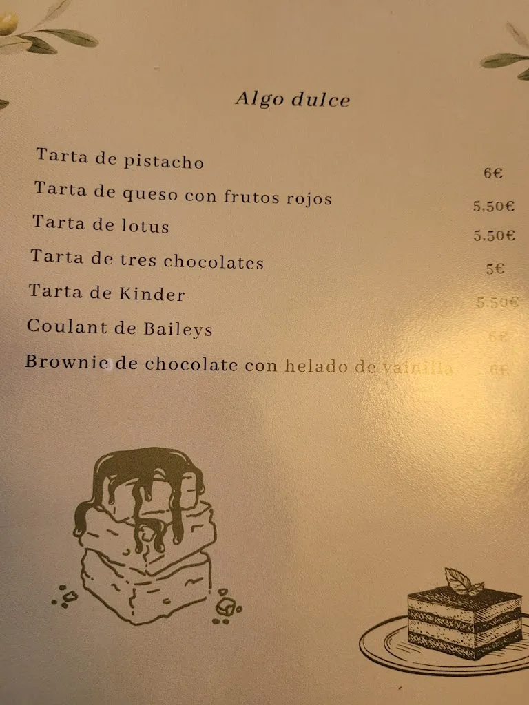 Menu_Hotel Escua_Archidona_image_4