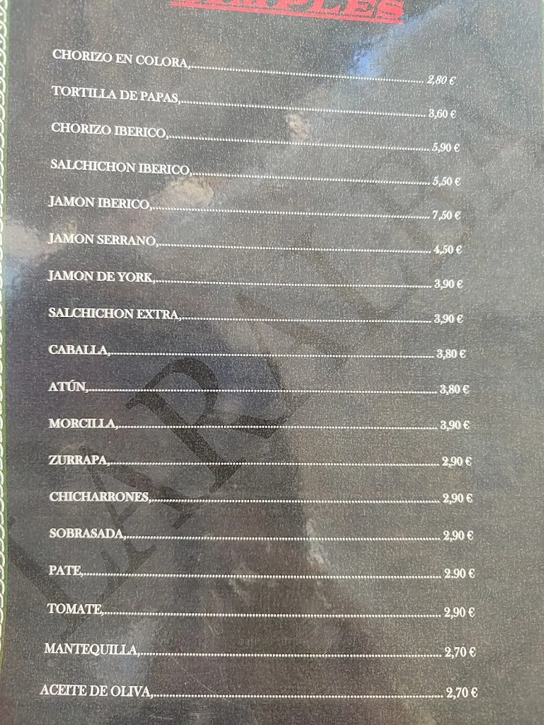 Menu_Cafeteria Laralba_Archidona_image_1