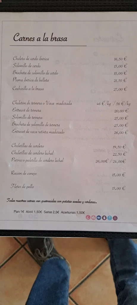 Menu_Meson El Cochinillo_Algarrobo_immagine_4