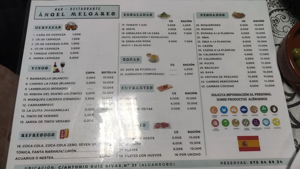 Menu_Bar A. Melgares_Algarrobo_image_1