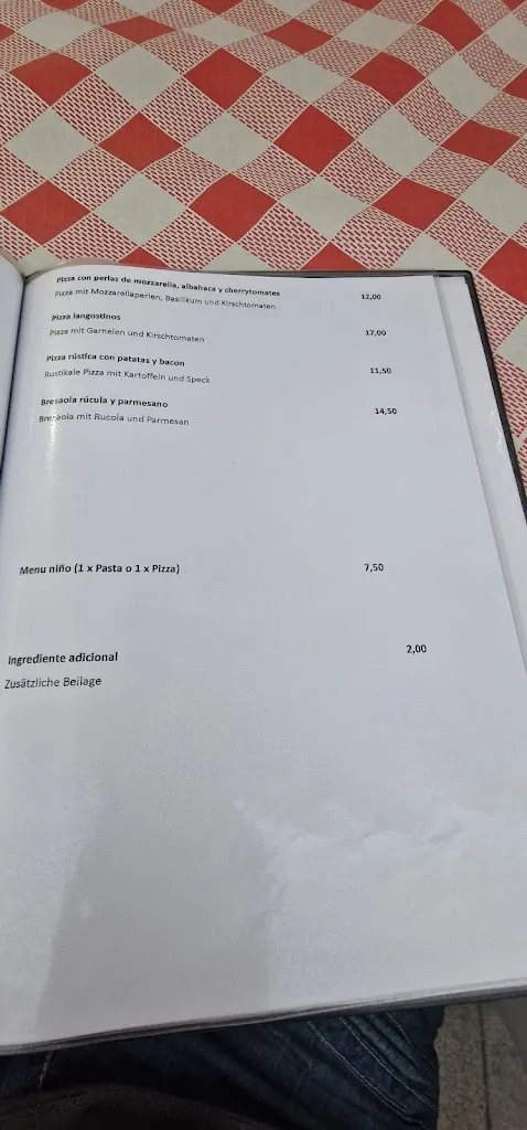 Menu_Italy restaurante pizzeria_Algarrobo_image_3