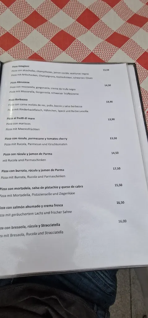 Menu_Italy restaurante pizzeria_Algarrobo_image_4