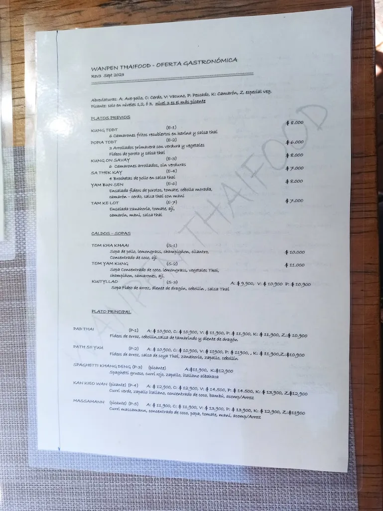 Menu_Wanpen Thai Food_Algarrobo_image_3