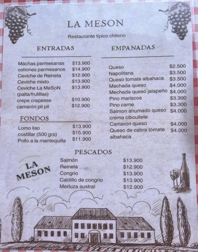 Menu_La Meson_Algarrobo_image_1