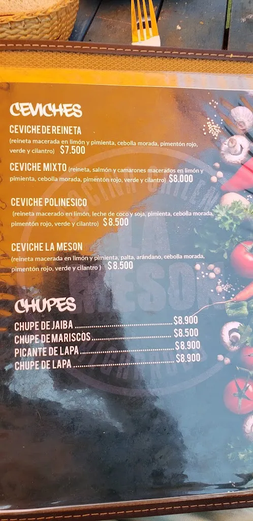 Menu_La Meson_Algarrobo_image_4