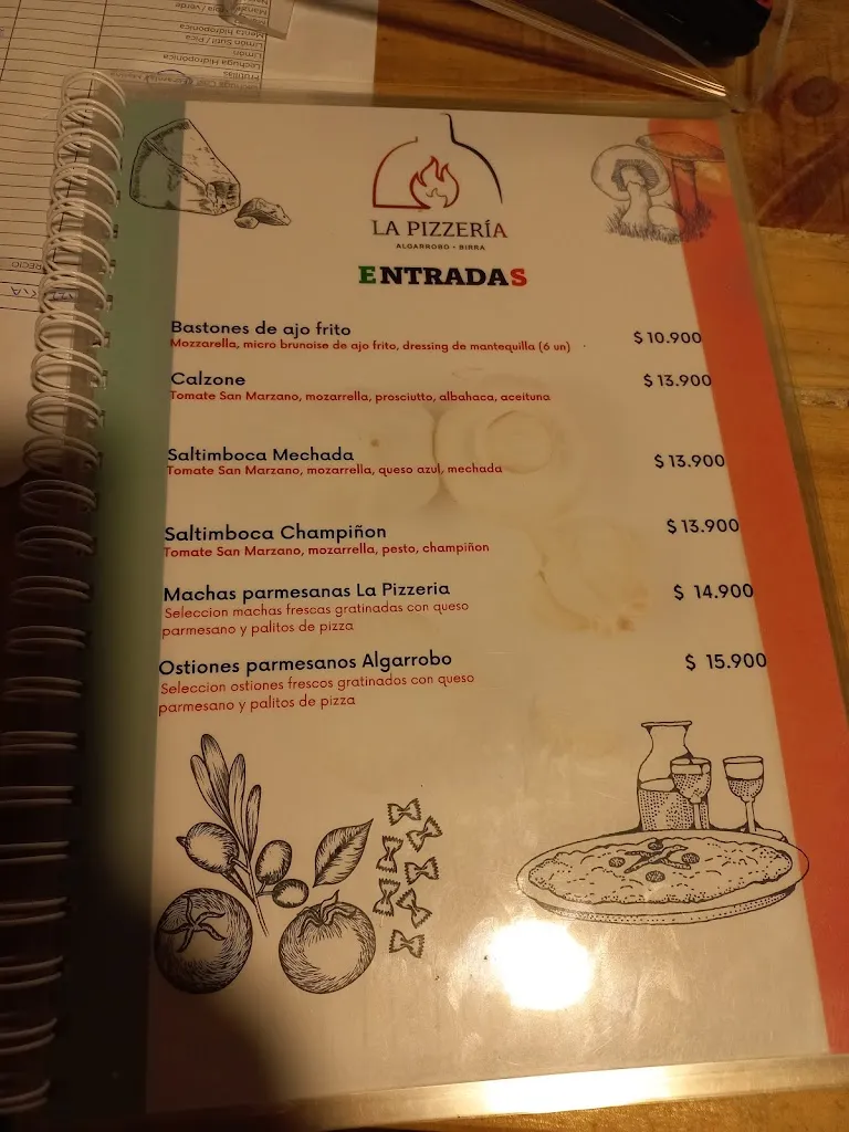 Menu_La Pizzería Algarrobo_Algarrobo_image_2
