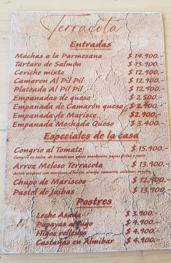 Menu_Terracota Restaurante_Algarrobo_image_2