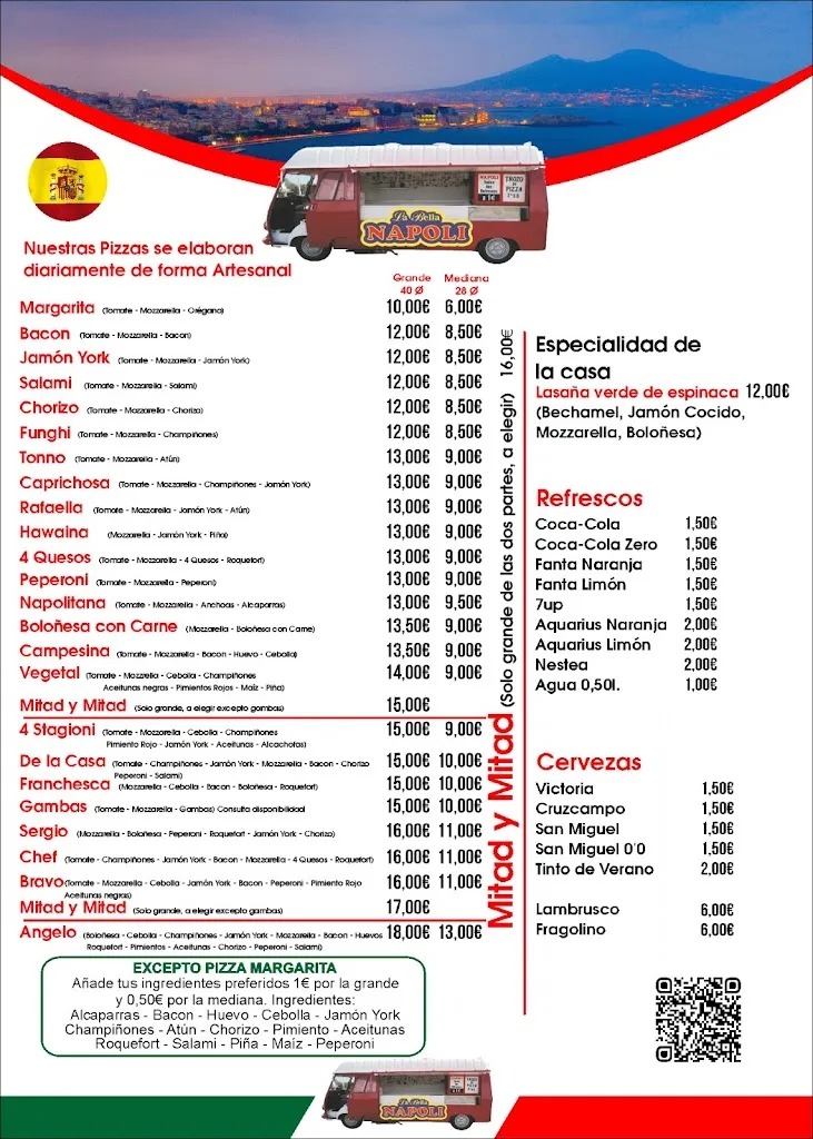 Menu_La Bella Napoli_Algarrobo_image_1