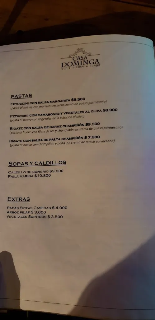 Menu_CASA DOMINGA ALGARROBO_Algarrobo_image_4