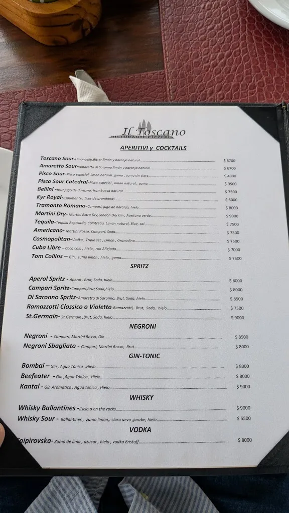 Menu_Ristorante Pizzeria Il Toscano_Algarrobo_image_1