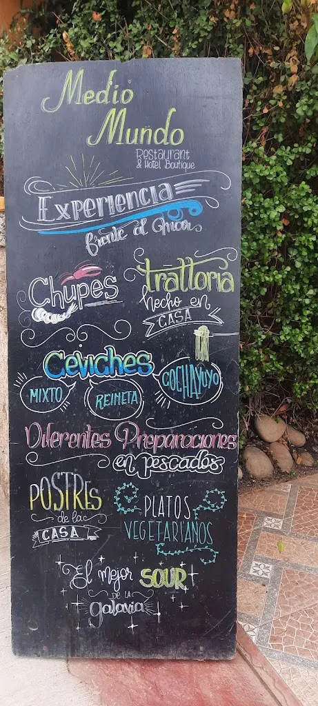 Menu_Restaurant & Hotel Medio Mundo_Algarrobo_image_2