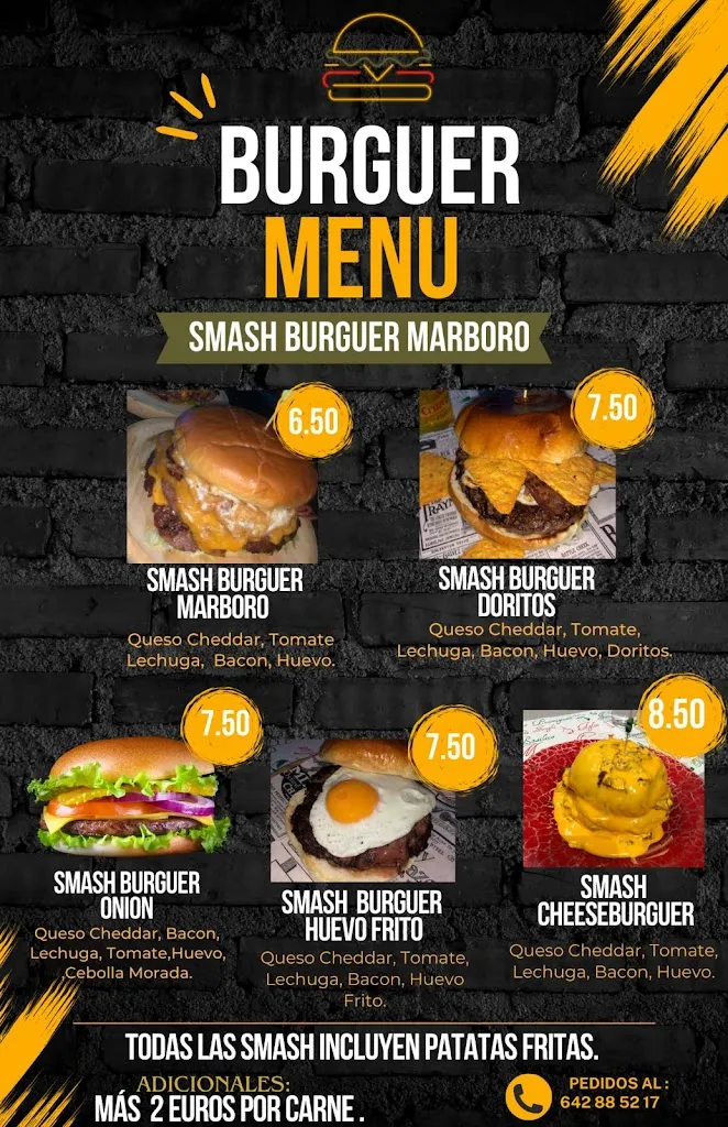 Menu_Restaurante Hamburguesería Marboro_Algarrobo_image_1