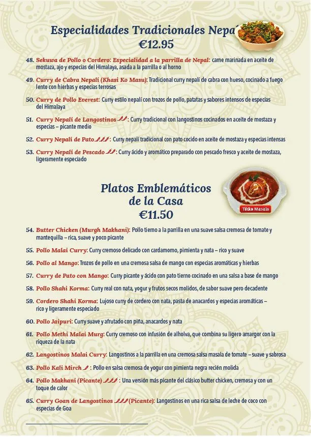 Menu_Everest Masala Casa_Algarrobo_image_1