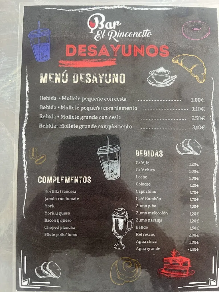 Menu_El Rinconcito_Arriate_image_1