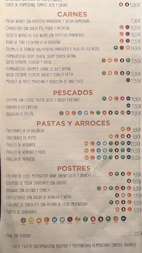 Menu_Restaurante Las Maravillas_Arriate_image_2