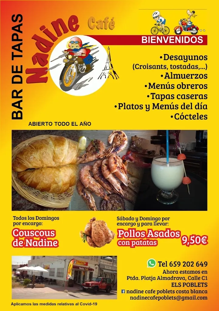 Menu_Bar Nadine Café Poblets_Poblets els_immagine_2