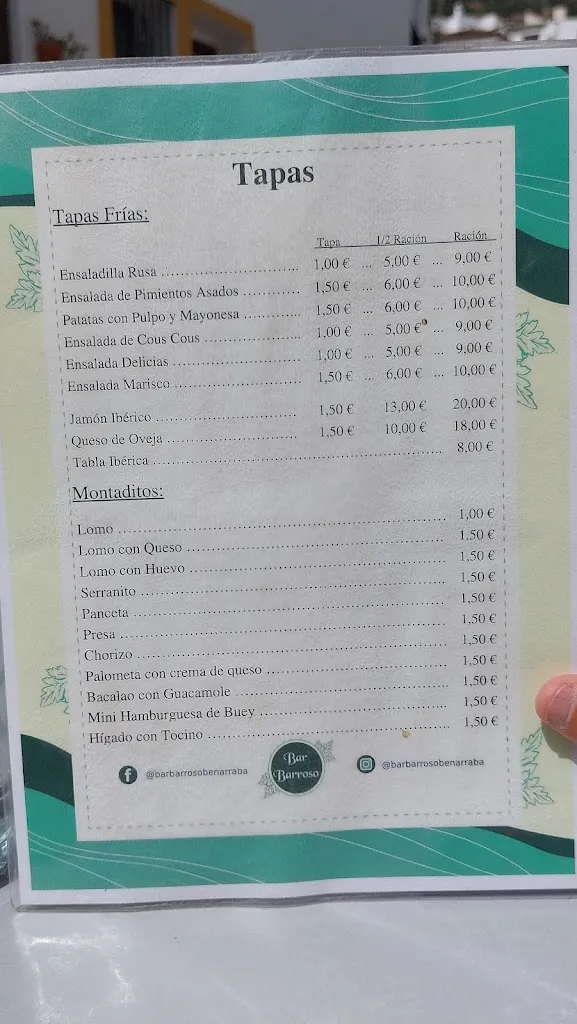 Menu_Bar Barroso_Benarrabá_image_3