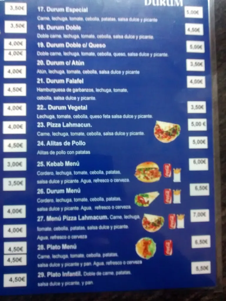 Menu_The Kebab Korner_Boiro_image_4