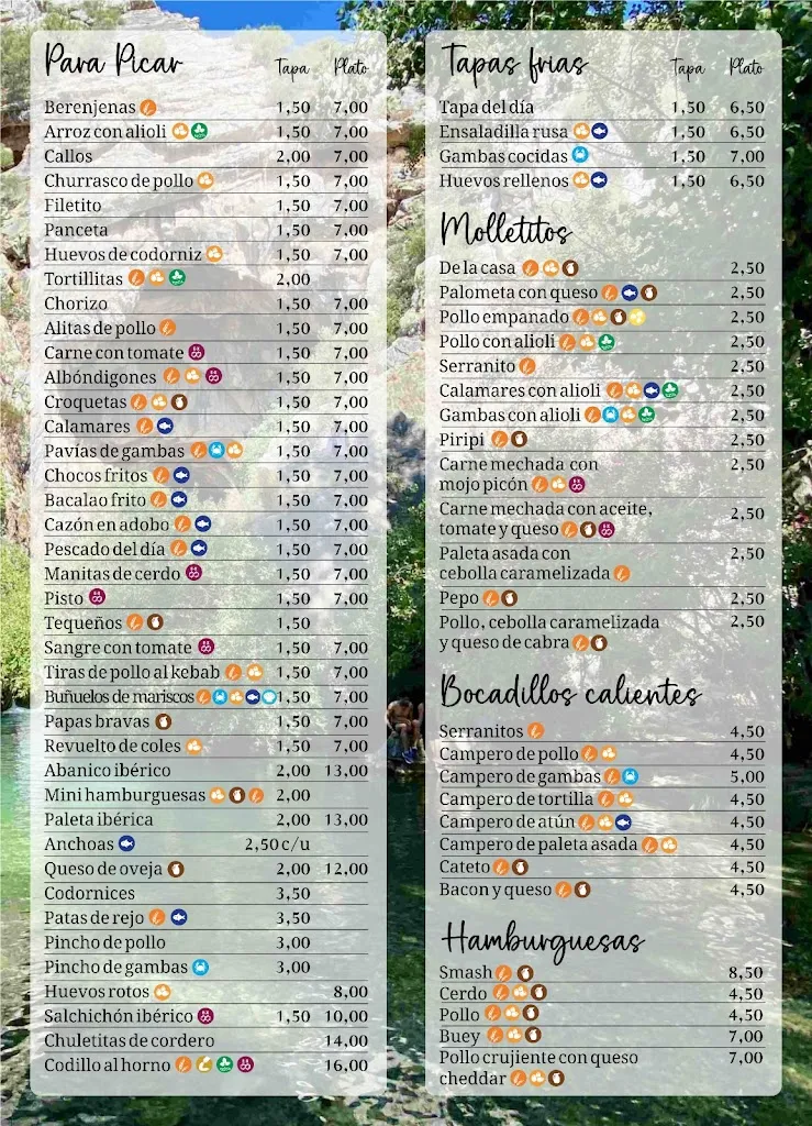 Menu_Bar El Tajillo_Benaoján_image_1