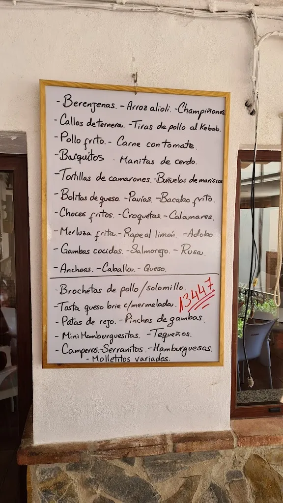 Menu_Bar El Tajillo_Benaoján_image_4